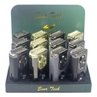 Triple Flame Cigar Torch Lighter With Cigar Punch Cutter  Father Gift