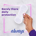 Always Regular Thin Pantiliner Unscented  20 Count  24 Per Case