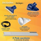 - Small Pool   Spa Vacuum Rechargeable Underwater Cleaner Kit For Spas And    