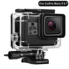Waterproof Shell With Bracket Protective Housing Case For Gopro Hero 7 6 5 Black