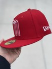 Mexico Wbc World Baseball Classic Fitted Hat New Era 59fifty Red Size 7 3 4