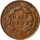 1826 Half Cent Great Deals From The Executive Coin Company