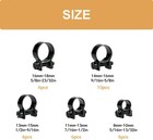 34pcs 5 Sizes 8-18mm Fuel Line Clamps Clips Assortment Kit 1 4  5 16  3 8  Fuel
