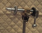 Supreme Chrome Rotating Fly Tying Vise Combo W  Pedetal   Clamp Base - Fv2133 