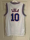 Mens Basketball Jersey Lola Bunny 10 Tune Squad Space Jam Jersey Stitched White