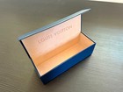 Louis Vuitton Sunglasses Glasses Magnetic Case Box  Blue Trunk 6  X 3  X 2 5 