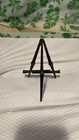 Ornate Vintage Metal Easel Display Stand Art Plate Photo Holder 6   x4             