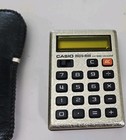 Vtg Casio 1976 Micro-mini Electronic Calculator W orig   Case Works New Battery 
