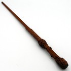 16  Hand Carved Mahogany Wood Harry Potter Magic Wand Wizard Cosplay W  Free Bag