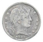 1892 Barber Quarter Love Token James L Townly Victorian  4822