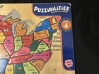 Vtg Rare Htf Sealed Smallworldtoys Wood Usa Map Puzzle As Seen In Baby Einstein
