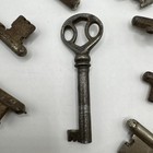 Vintage - Antique Key Lot Of Old Skeleton Keys Crafts  Authentic