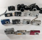 Lot Of 14 Kodak Digital Cameras      As Is For Parts Or Repair Only Non Working      
