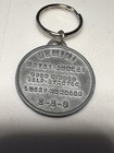 Vintage Gemini Twins Zodiac Sign Astrology Greek Mythology Lucky Metal Keychain