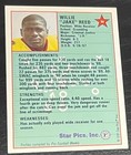 1991 Star Picks  54 Rc Jake Reed Autographed Card