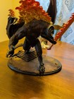 Weta Balrog Demon Flame Polystone Statue Lotr Lord Of The Rings Sideshow Diorama