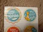 Baby Milestone Stickers   My First Step  I Can
