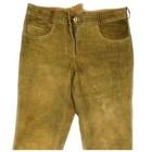 Spieth   Wensky 34 L32 Lederhosen Brown Ladies Trachten Oktoberfest Leather W26 Xs S