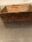 Antique Pyrography Burnt Wood Decorated Box - Ax Ap6