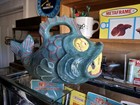 Vintage Old Aquarium Fishtank Large Original Bulgy-eyed Breeding Cave Catfish 