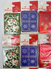 Vintage Hallmark Christmas Gift Tag Lot Cards 12 Packages Tie On String