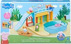 Peppa Pig s Waterpark Playset  With 2 Figures  Preschool Toys