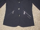 Horseware Equestrian Competition Blazer Jacket Girls Youth Sz 7 8 Navy Blue