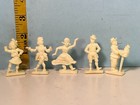 Vintage Lot Of 6 Van Brode Country Figures Cereal Premium Charms
