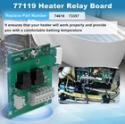 Hot Springs Heater Relay Board 77119  formerly 74618  Iq 2020 Watkins