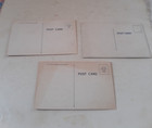 3 Ww Ii Era Military Comic Postcards - Unsent Excellent Condition
