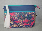 Nwt Cirque Du Soleil X Joanel Shoulder Bag Multi Blue Abstract Print  59 Tag