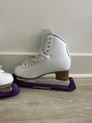 Jackson Elle Mirage White Figure Skates Size 7r  blade 9 3 4 