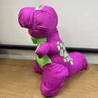 Vtg Fisher Price 1992 Puffalump Purple Green Dinosaur Squishy Plush Sound