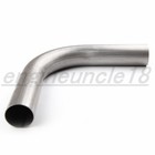 Us Stock 2  Inch 90 Degree Exhaust Mandrel Bend Pipe Tubing 409 Stainless Steel