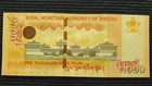 Bhutan 1000 Ngultrum 2016 P34b Unc Banknote
