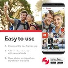 Restored Sylvania 7 In  Wi-fi Frameo App Control Digital Cloud Picture Frame Sdp