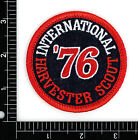 1976 International Harvester Scout Embroidered Patch Black red Iron-on Sew-on