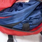 Kidco Peapod P3010 Portable Foldable Mesh Toddler Travel Tent Red And Navy Blue
