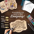Artskills Wood Burning Kit For Beginners - 48 Piece Beginner  Multi-color