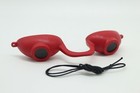 2 Pk Super Sunnies Evo Flexible Tanning Bed Goggles Eye Protection Uv Red   