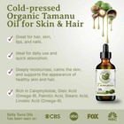 Natural Cold-pressed Tamanu Oil 100  Pure Skin Hair Nails Healing