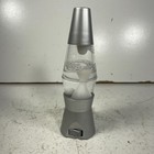 Rare Mini The Original Lava Brand Night Light Silver   White Plug In Led Light
