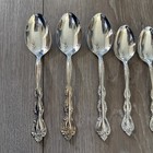 Set Of 9 Teaspoons   Soup Spoon 1971 Interlude Vintage International Silverplate