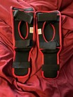 Title Shin Guard Black   Red Sz Regular  Mma Kickboxing Martial Arts Training