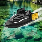 Double Bait Hooper Bait Boat Fishing Bait Boat   Remote Control 5 4km 3 36 Miles