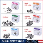 50pc Dental Metal Matrices Matrix Band Sectional Contoured Refill Thickness 35  m