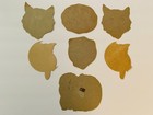 Vintage Halloween Die Cut Cutout Decorations