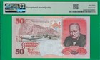 Gibraltar 50 Pounds 2006  P34a  Superb Gem Unc  68  Epq  Top Pop   Pmg   Ebay 