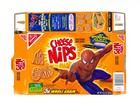 2007 Nabisco Spider-man Cheese Nips Box Marvel Superhero Kids Food Advertising