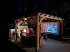 Elite Screens Manual Pull Down Projector Screen 120-inch Home Movie Cinema Ga   